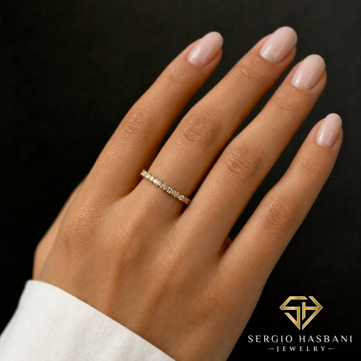 18K MAKAYA VVS Lab Diamond Ring