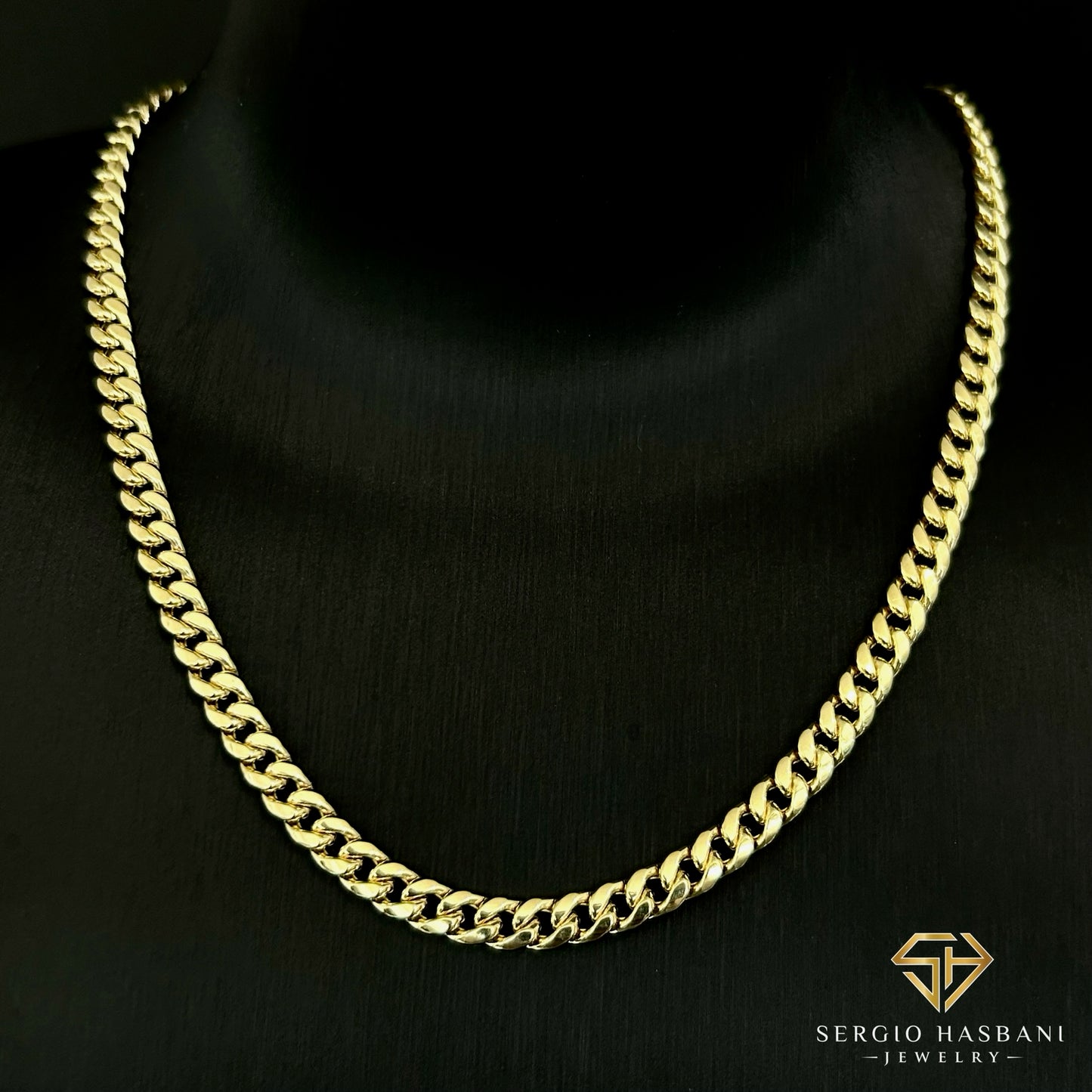 10K 5.5MM Cuban Link Chain