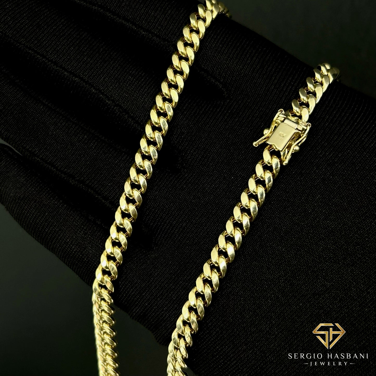 10K 6MM Cuban Link Chain