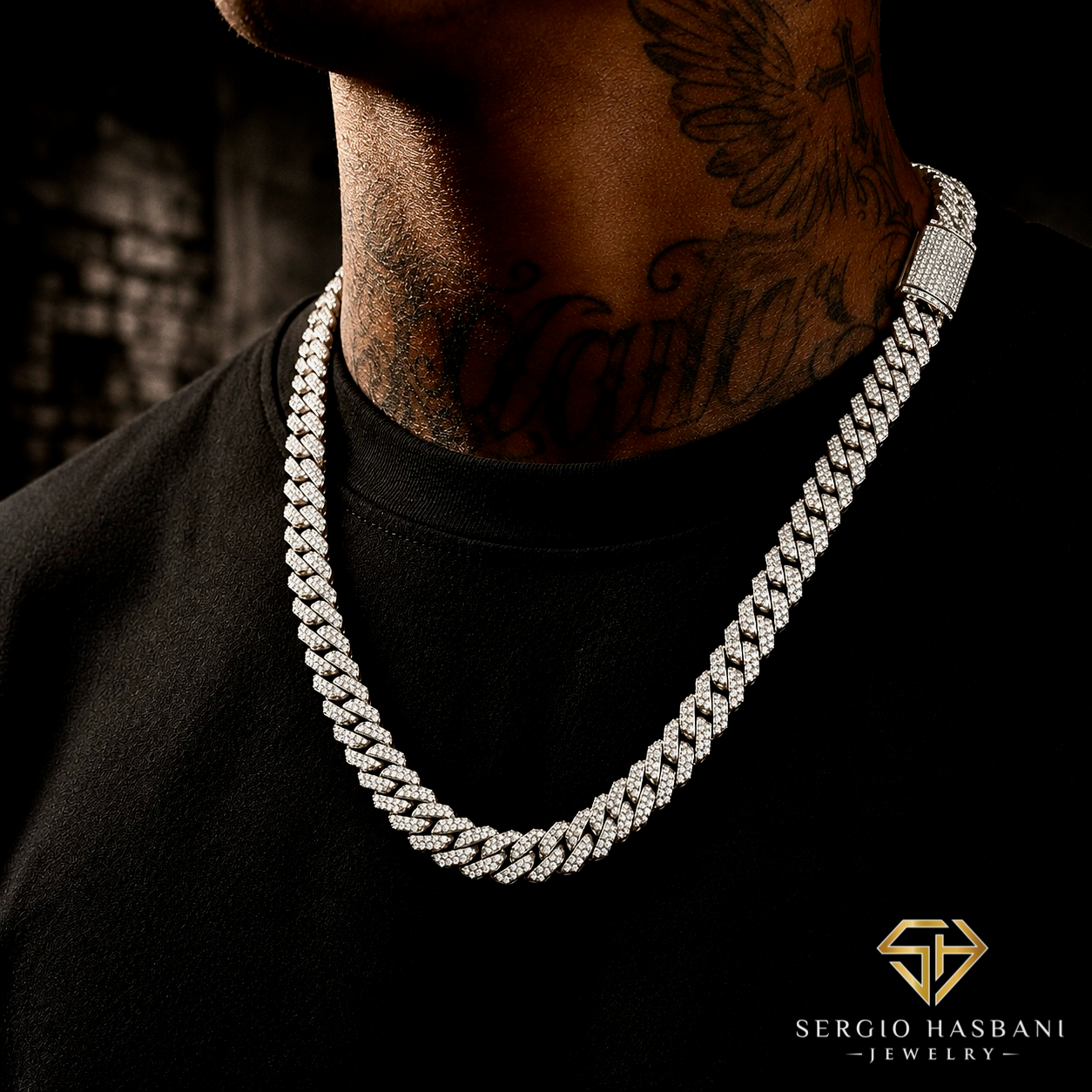 10K 9.2MM VS/SI Diamond Cuban Link Chain