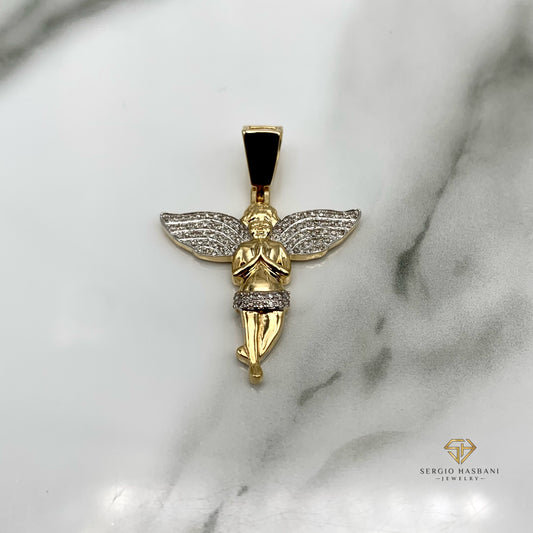 10K ANJELO Diamond Pendant
