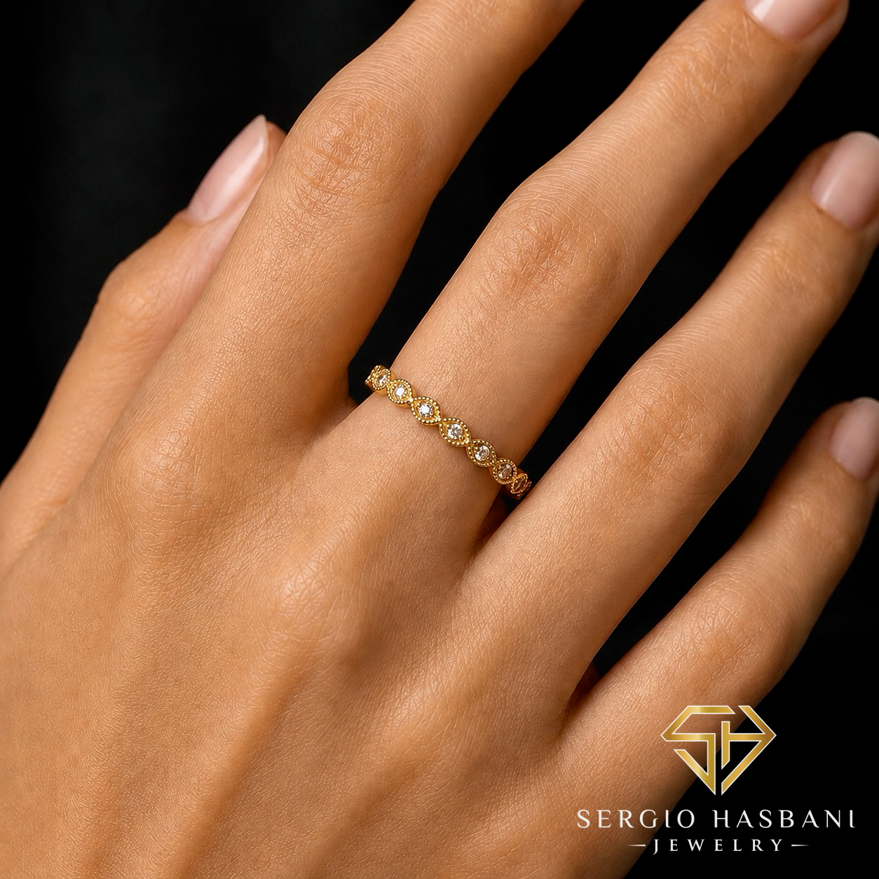 10K ARYA Diamond Ring