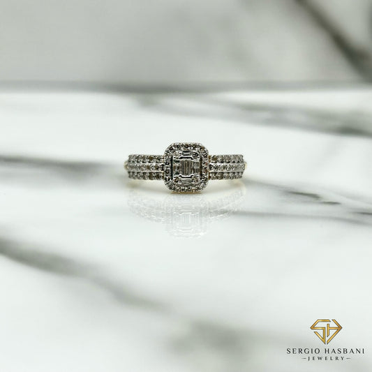 10K BARYA Diamond Ring
