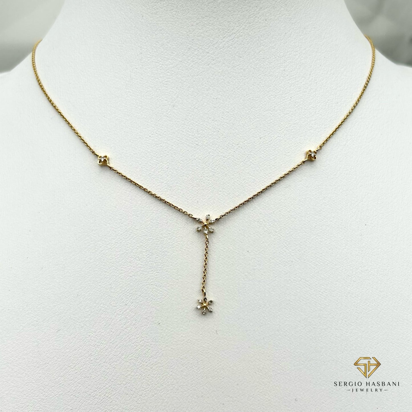 10K CHARMS1 Diamond Necklace