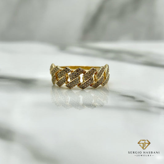 10K CUBBZ Diamond Ring