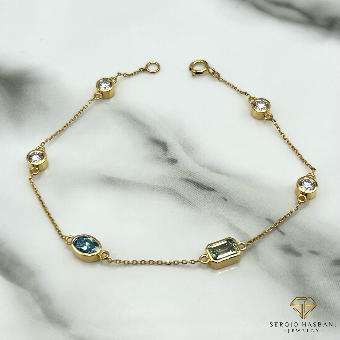 14K EMERAZ Diamond Bracelet