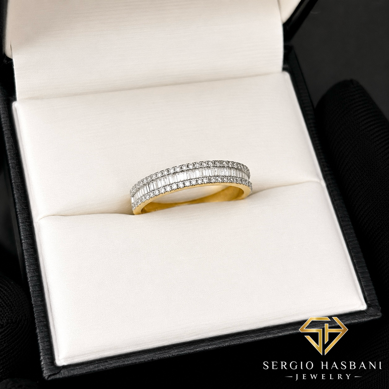 10K ETERNI BG Diamond Ring