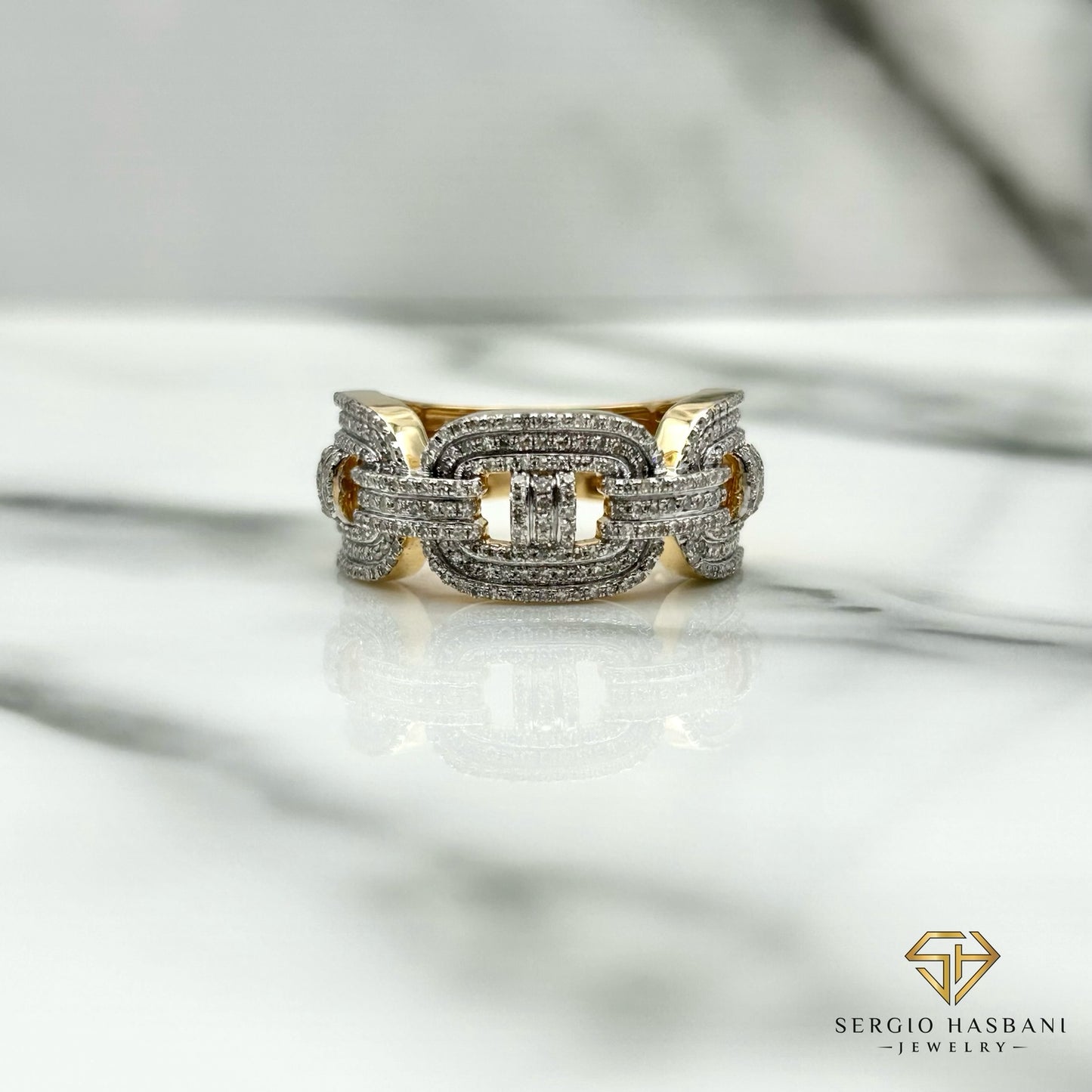 10K GOOCH Diamond Ring