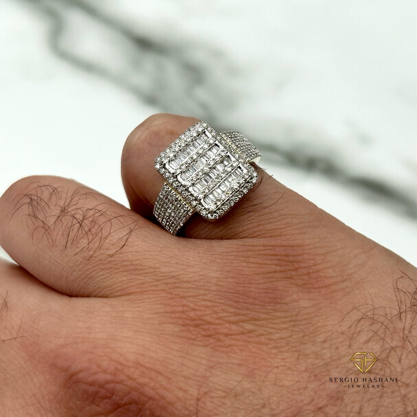 10K KANO Diamond Ring