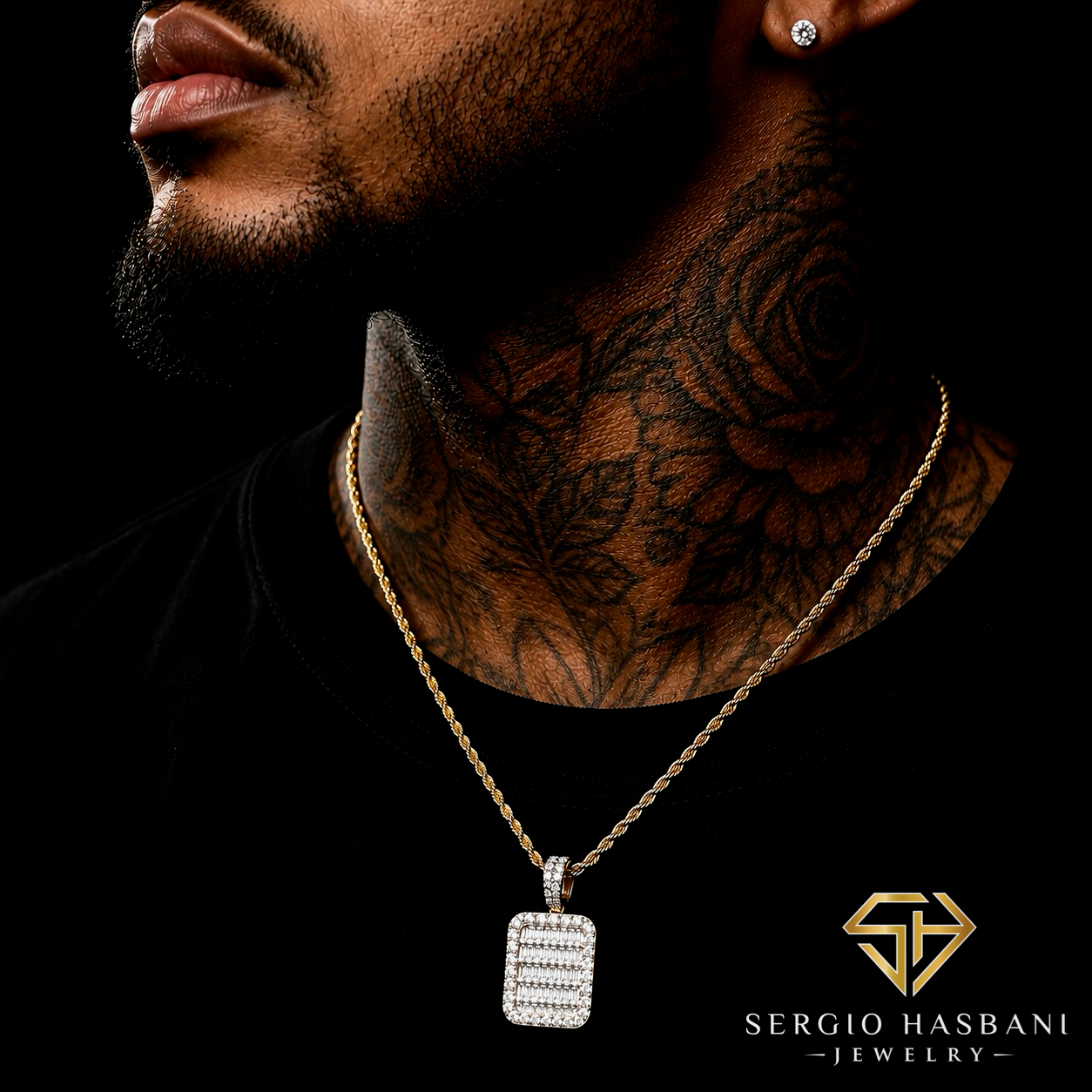 10K KANO VVS/VS Lab Diamond Pendant