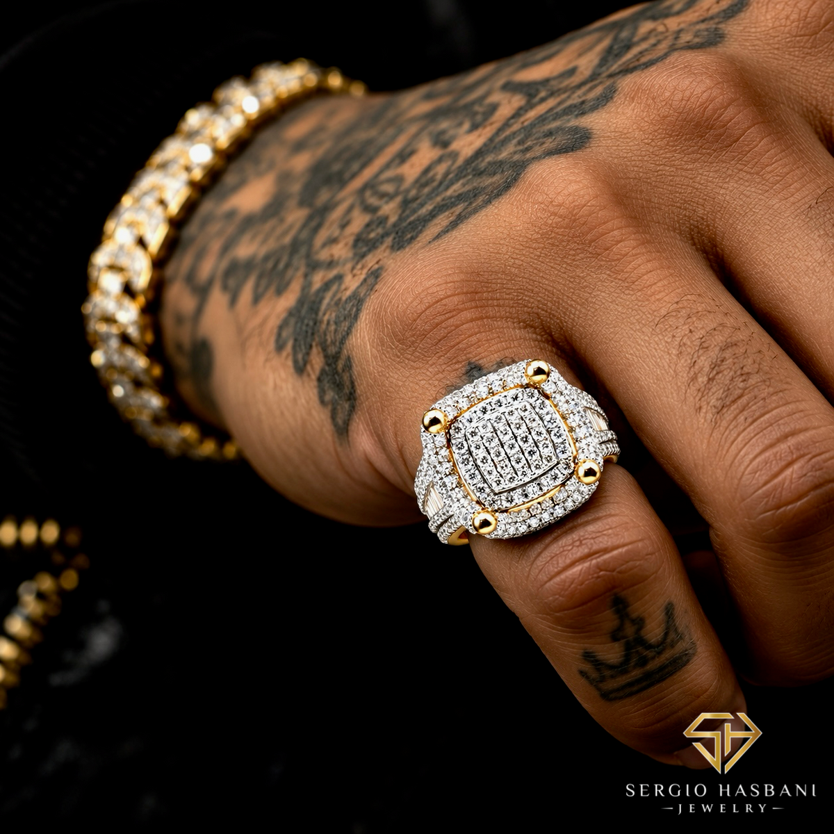 10K KLASH VVS Lab Diamond Ring