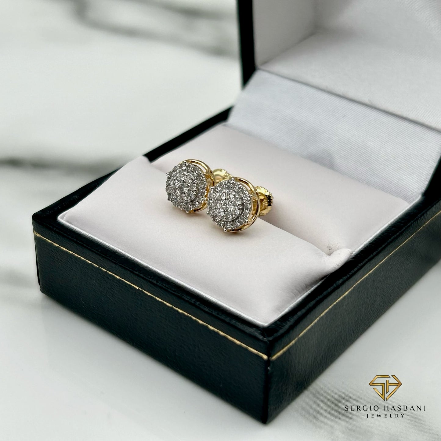 10K KOSHI Diamond Earrings