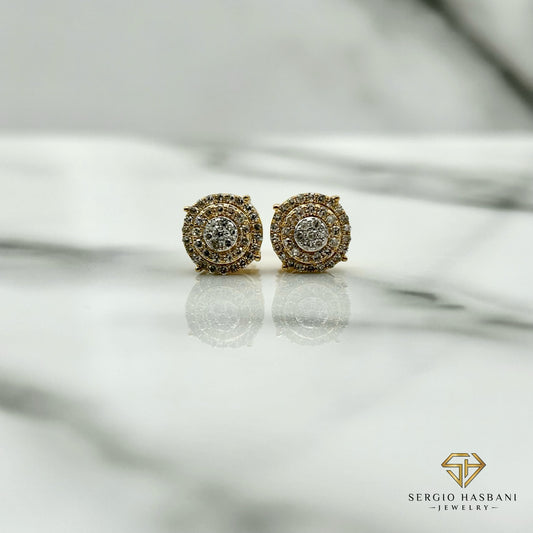 10K KUTLER Diamond Earrings