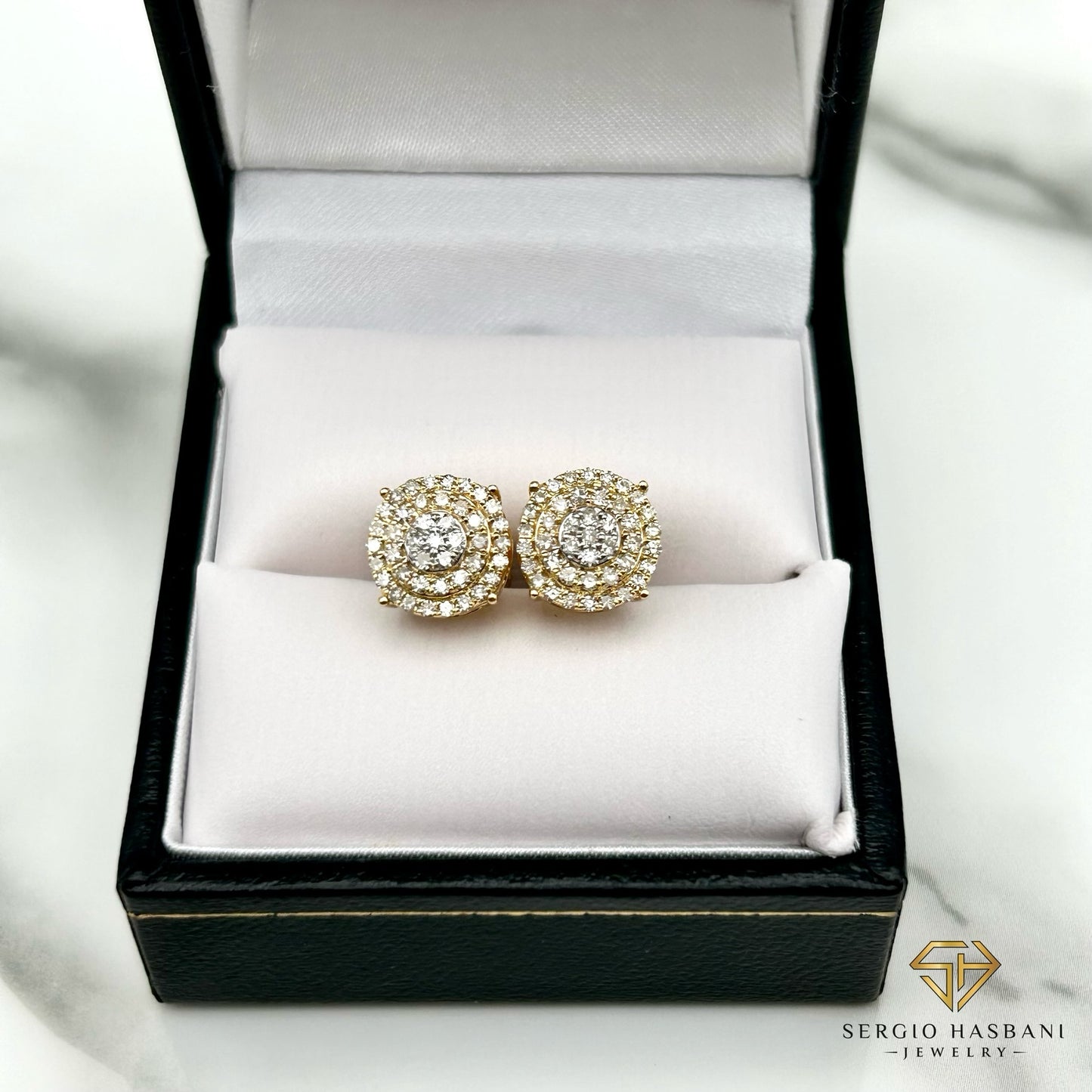 10K KUTLER Diamond Earrings