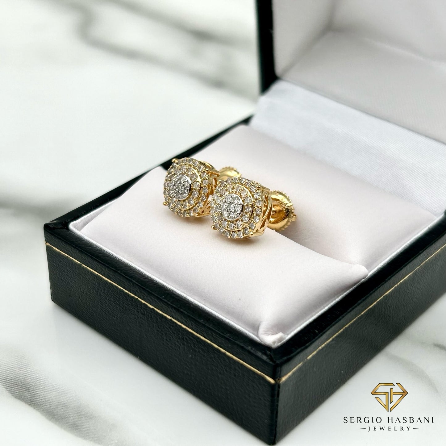 10K KUTLER Diamond Earrings