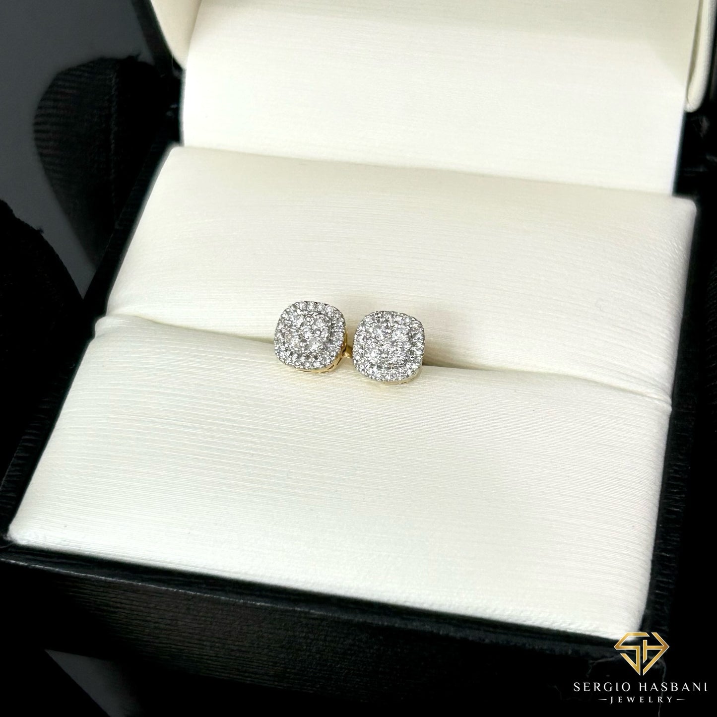 10K MUSSO Diamond Earrings