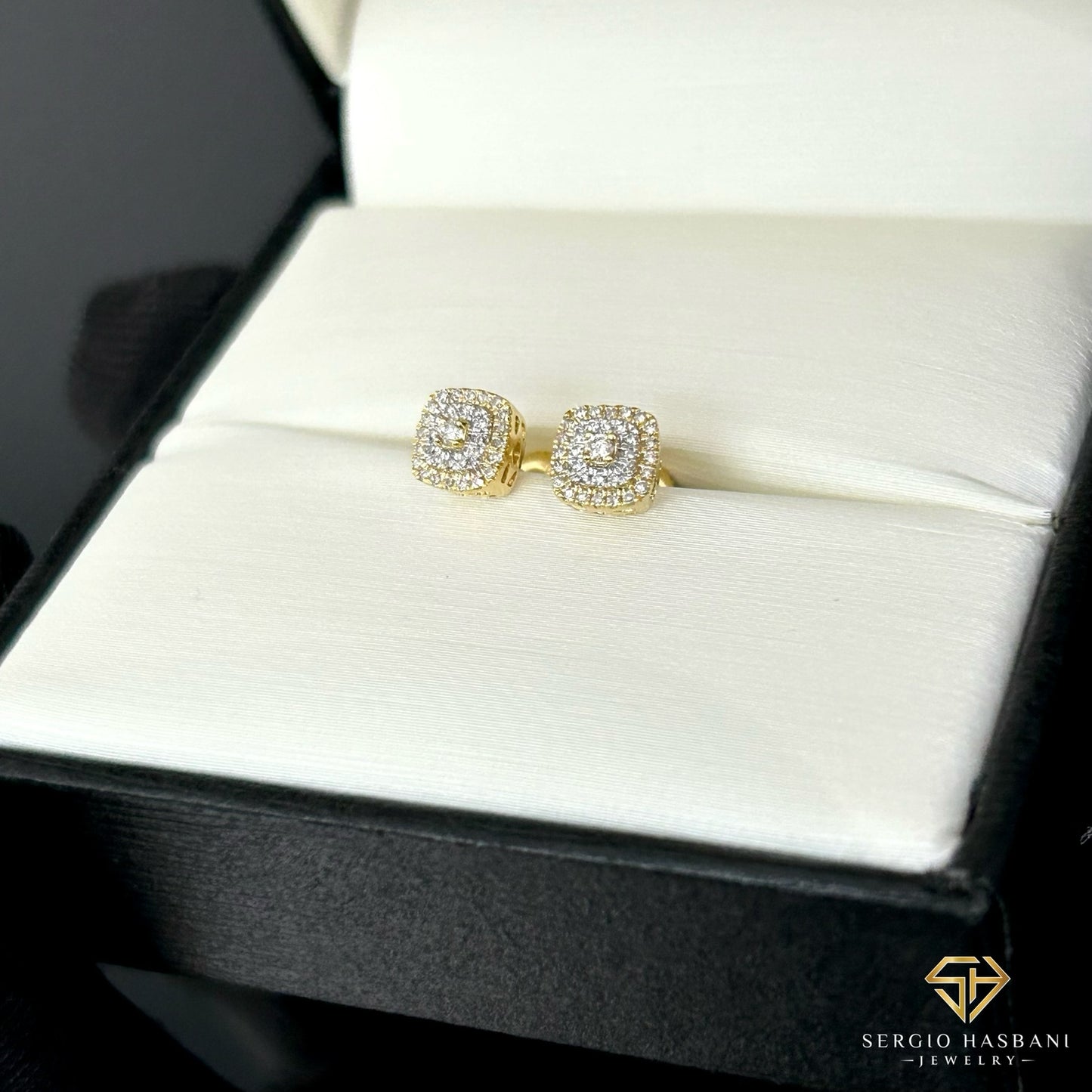 10K MUZE Diamond Earrings