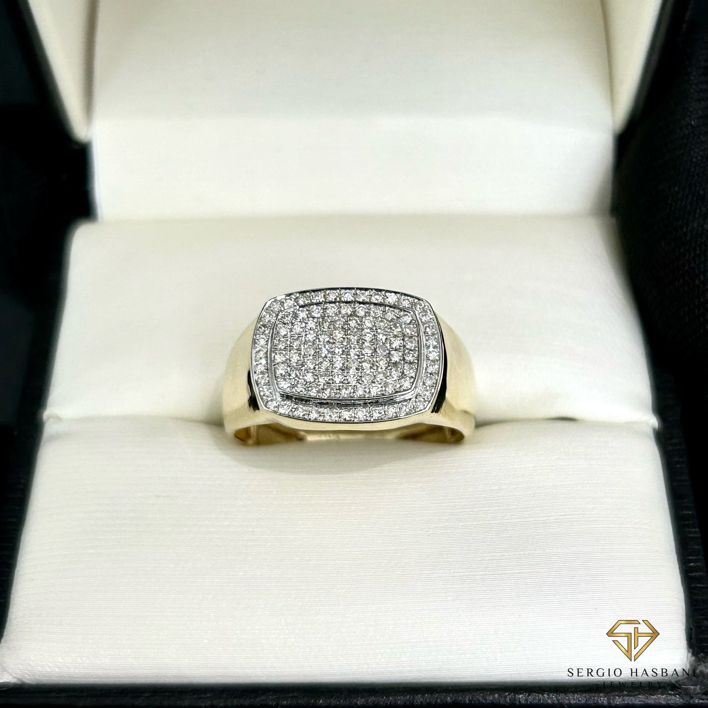 10K POSH Diamond Ring