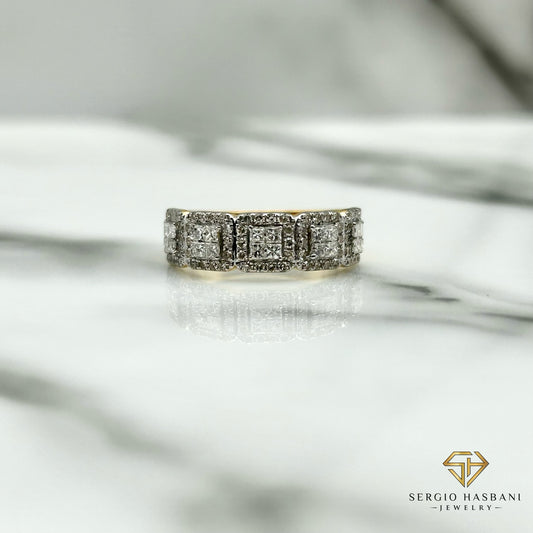 10K PRYNZ Diamond Ring