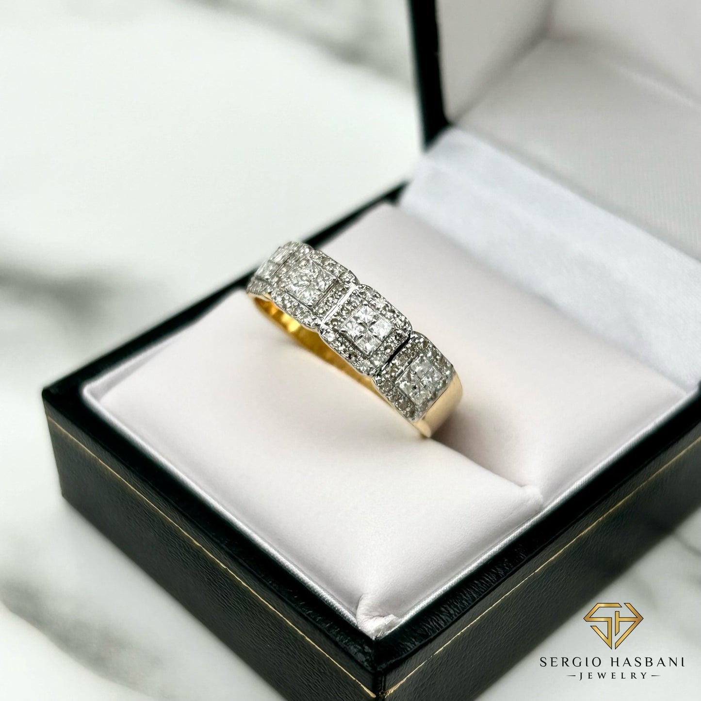 10K PRYNZ Diamond Ring