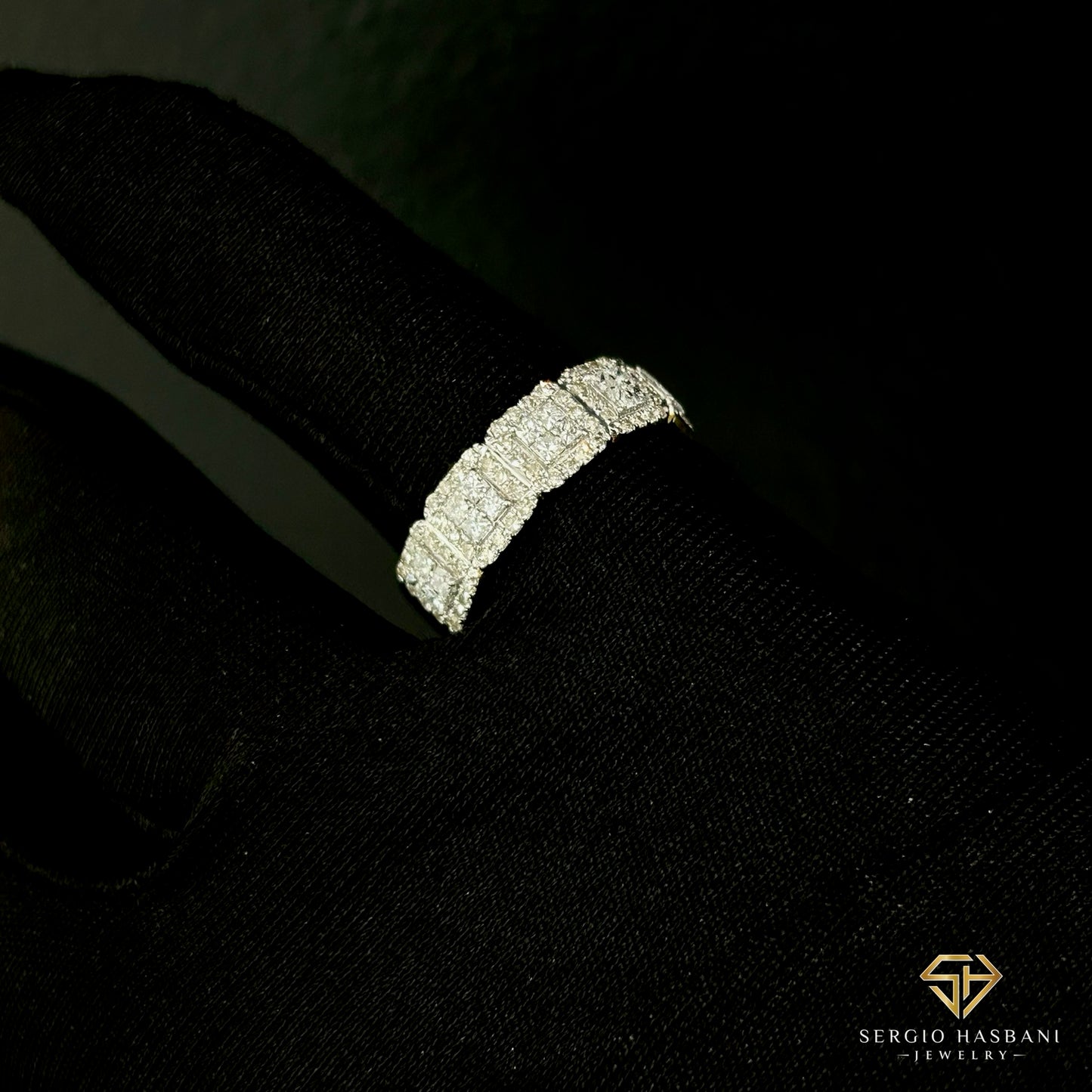 10K PRYNZ Diamond Ring