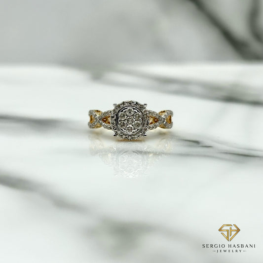 10K RALYA Diamond Ring