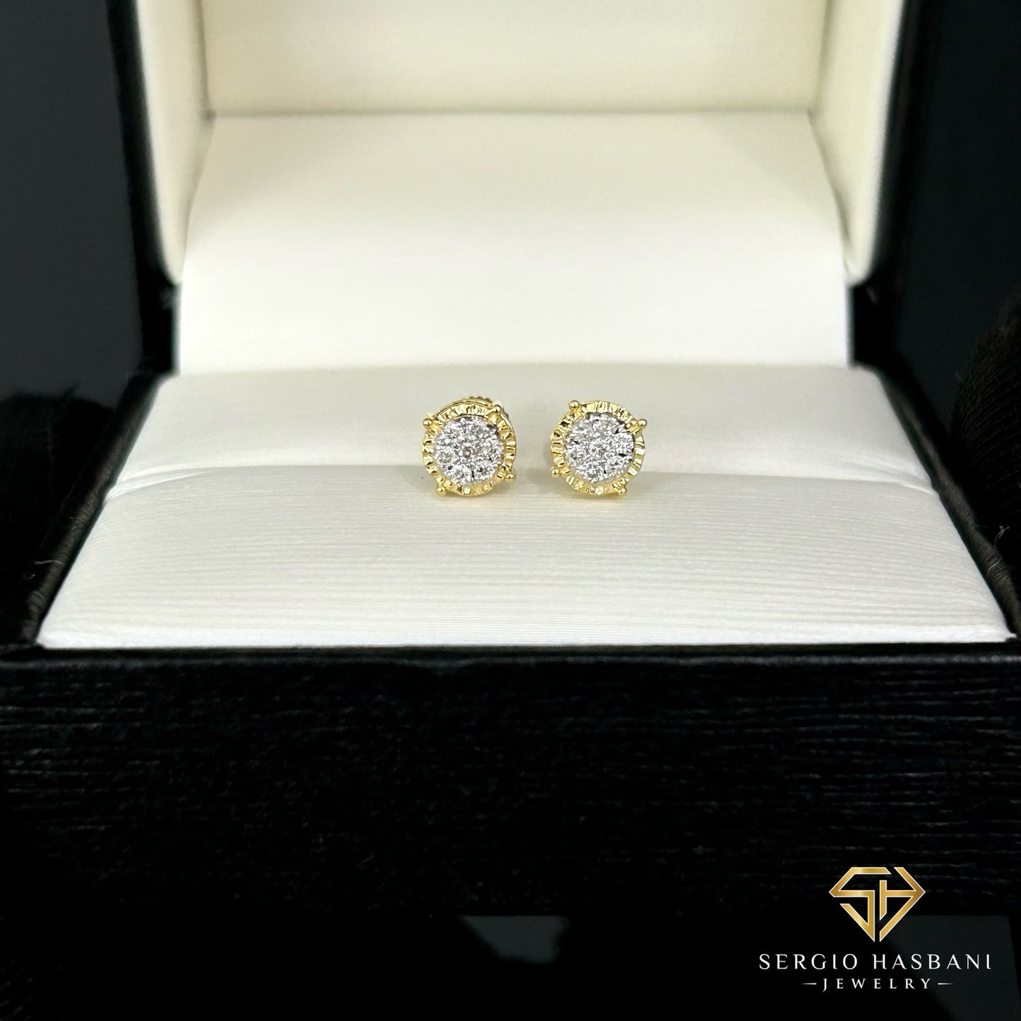 10K RIKO Diamond Earrings