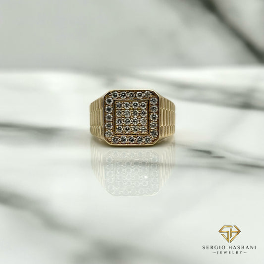 18K ROLLAR VVS Lab Diamond Ring