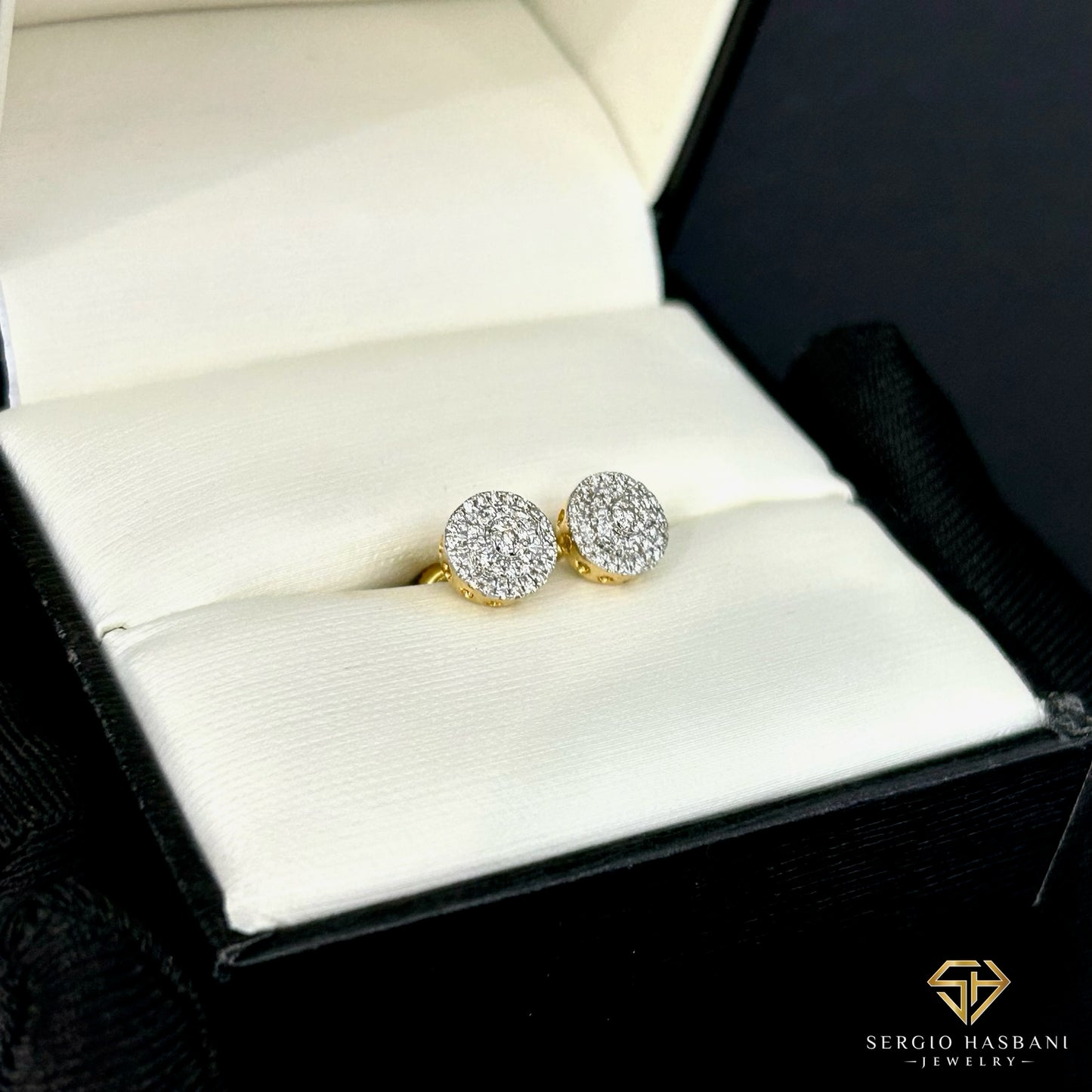 10K ROSCO Diamond Earrings