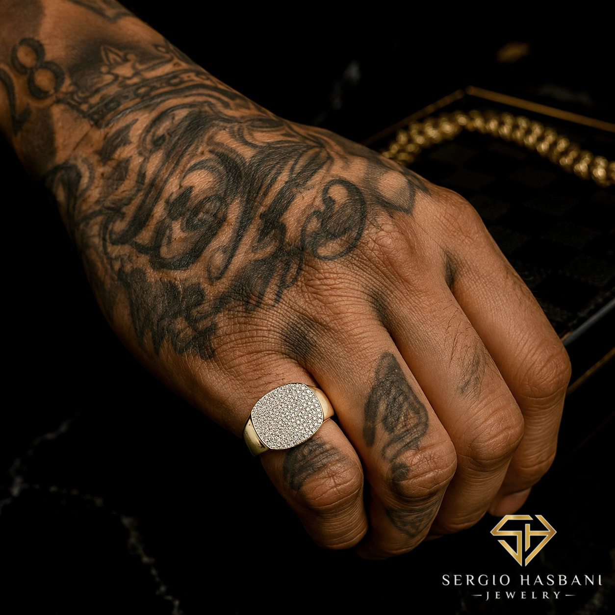 10K ROSHI Diamond Ring