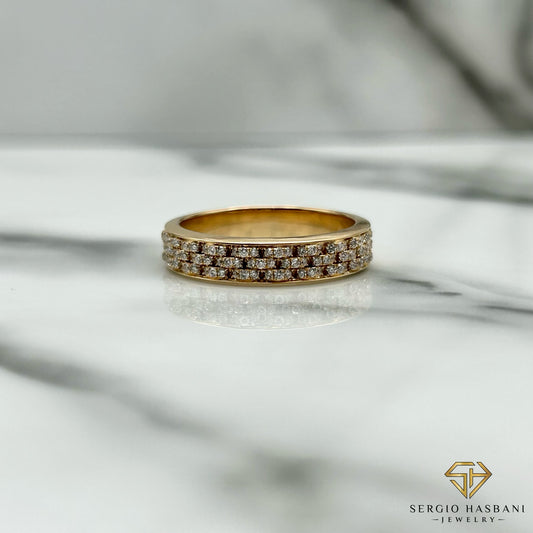 18K RYDER VVS Lab Diamond Ring