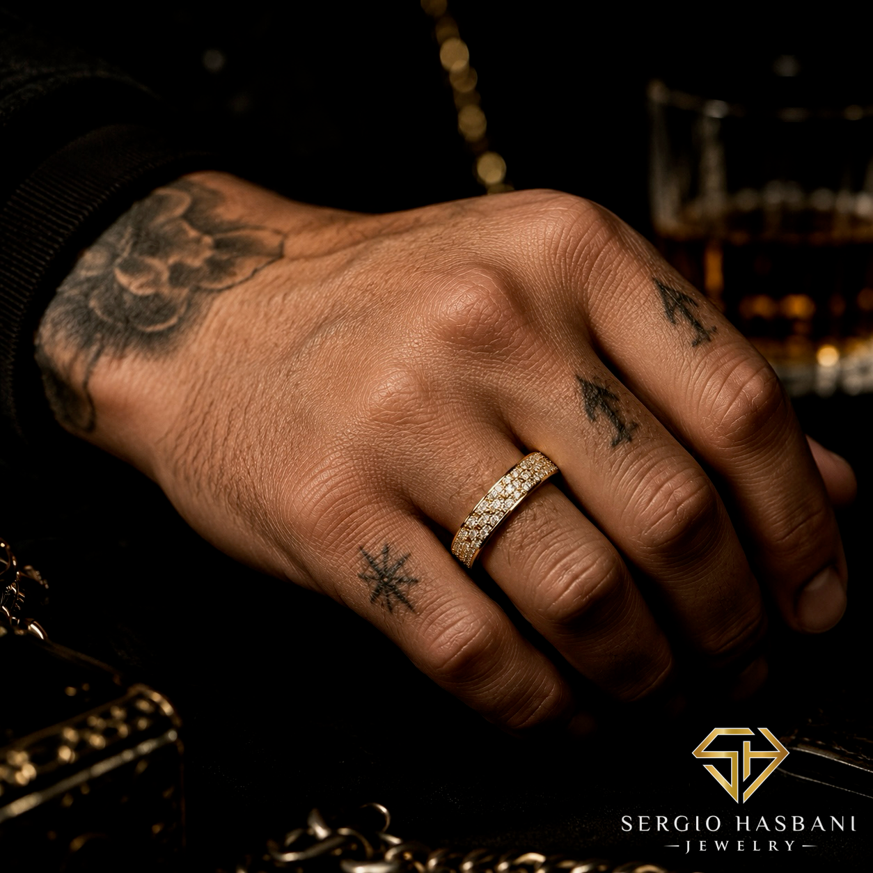 10K RYDER Diamond Ring