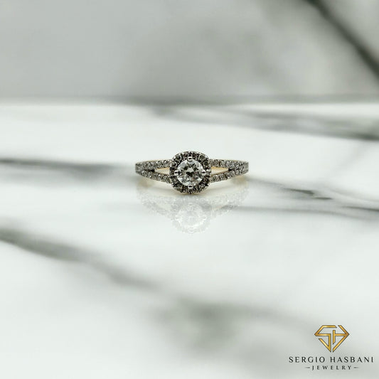 10K SHAYA Diamond Ring