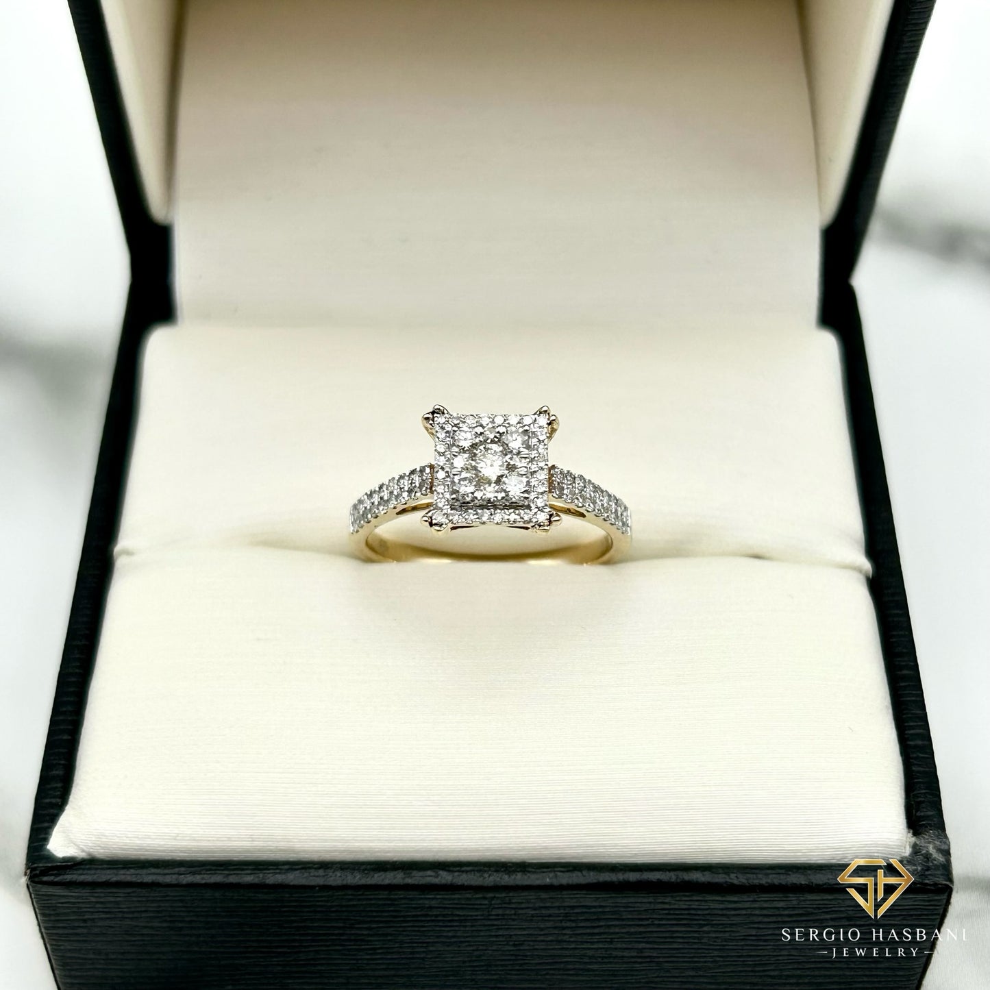 10K SHIKRA Diamond Ring