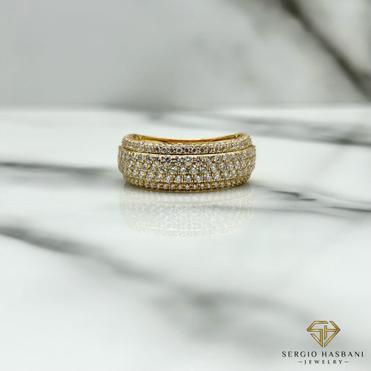 10K SHYNZ VVS Lab Diamond Ring