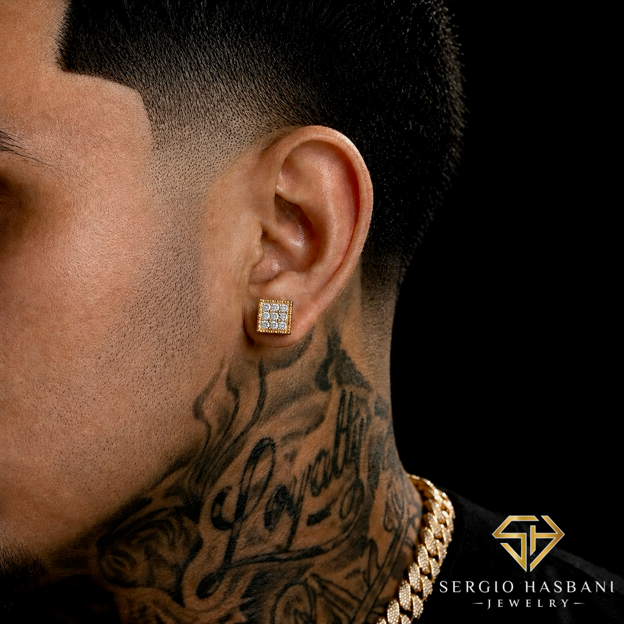 10K SKRILLA Diamond Earrings