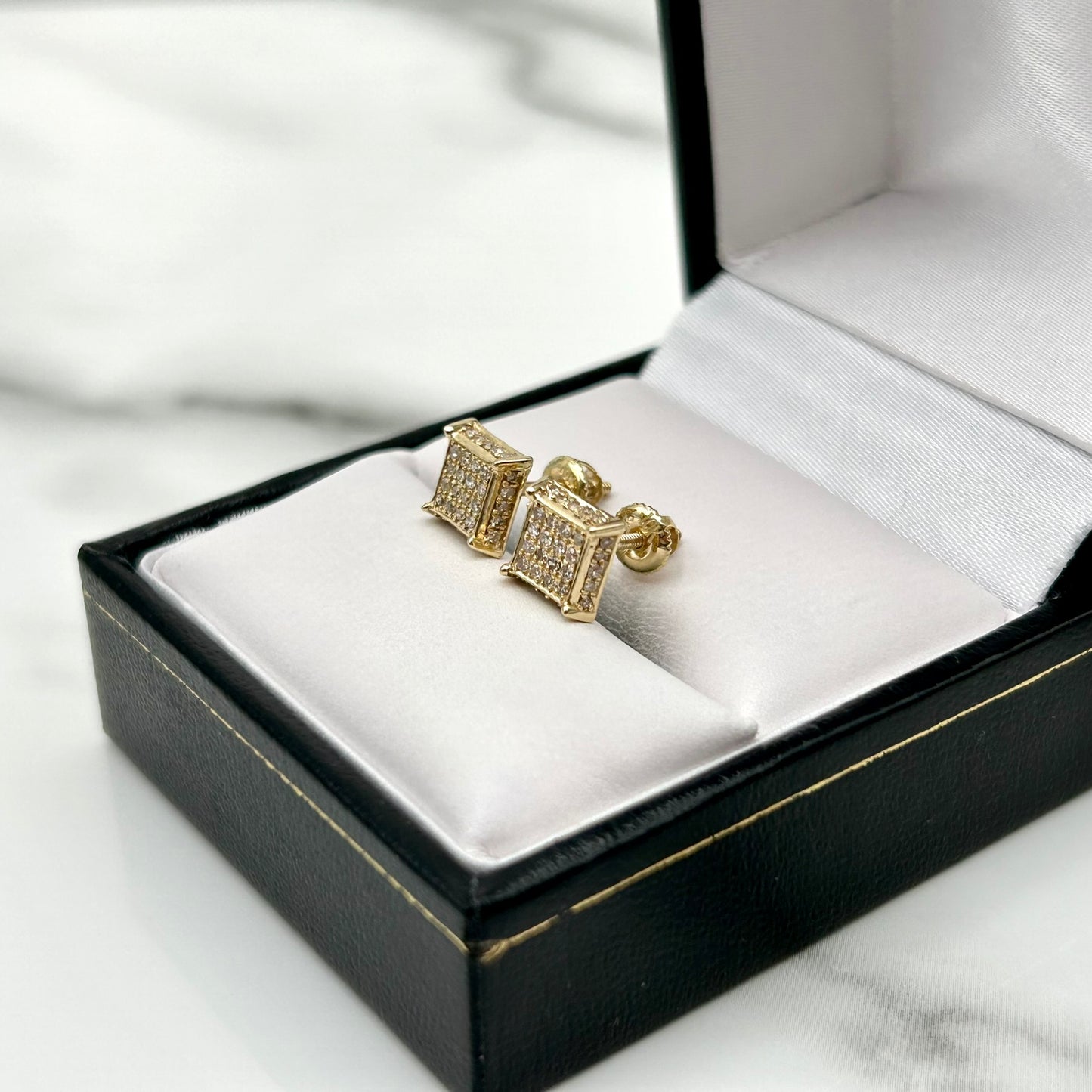 10K SKRILL Diamond Earrings