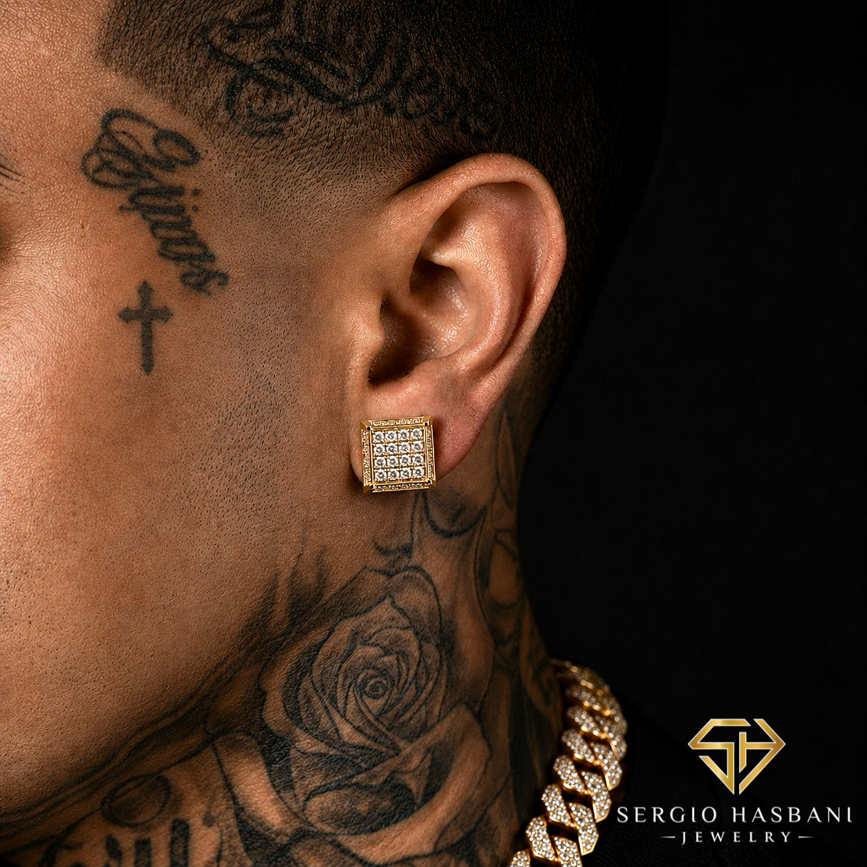 10K SKRILLER Diamond Earrings