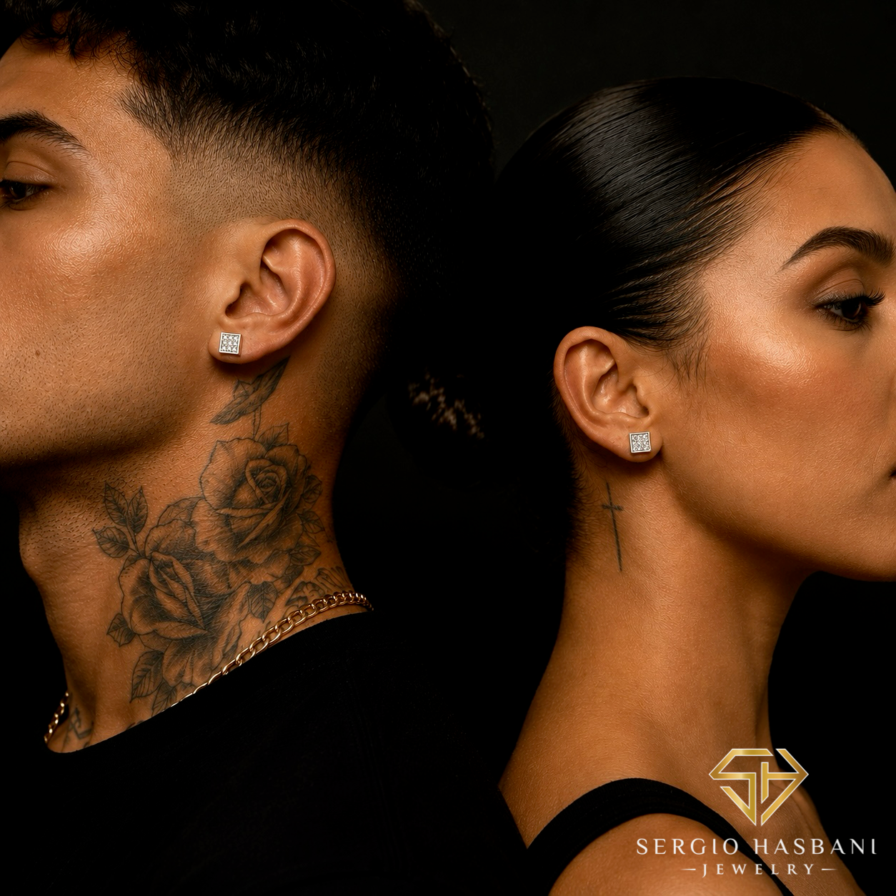 10K SKRILLY2 Diamond Earrings