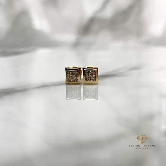 10K SKRILLY Diamond Earrings