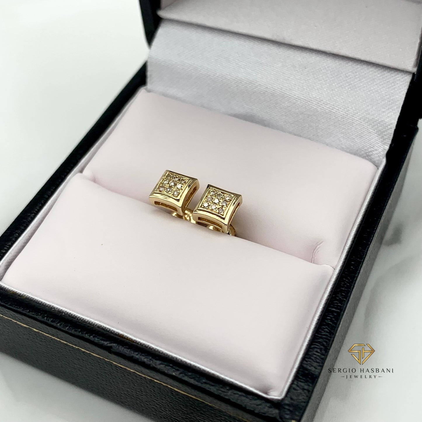 10K SKRILLY Diamond Earrings