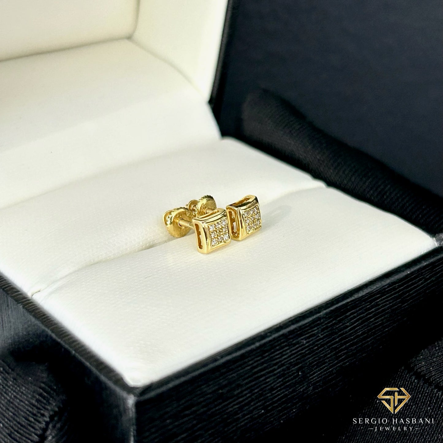 10K SKRILLY Diamond Earrings