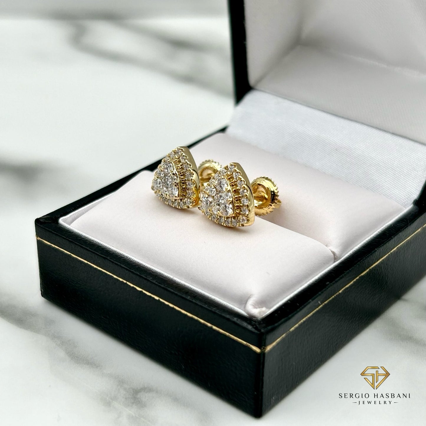 10K TRILLION Lab Diamond Earrings