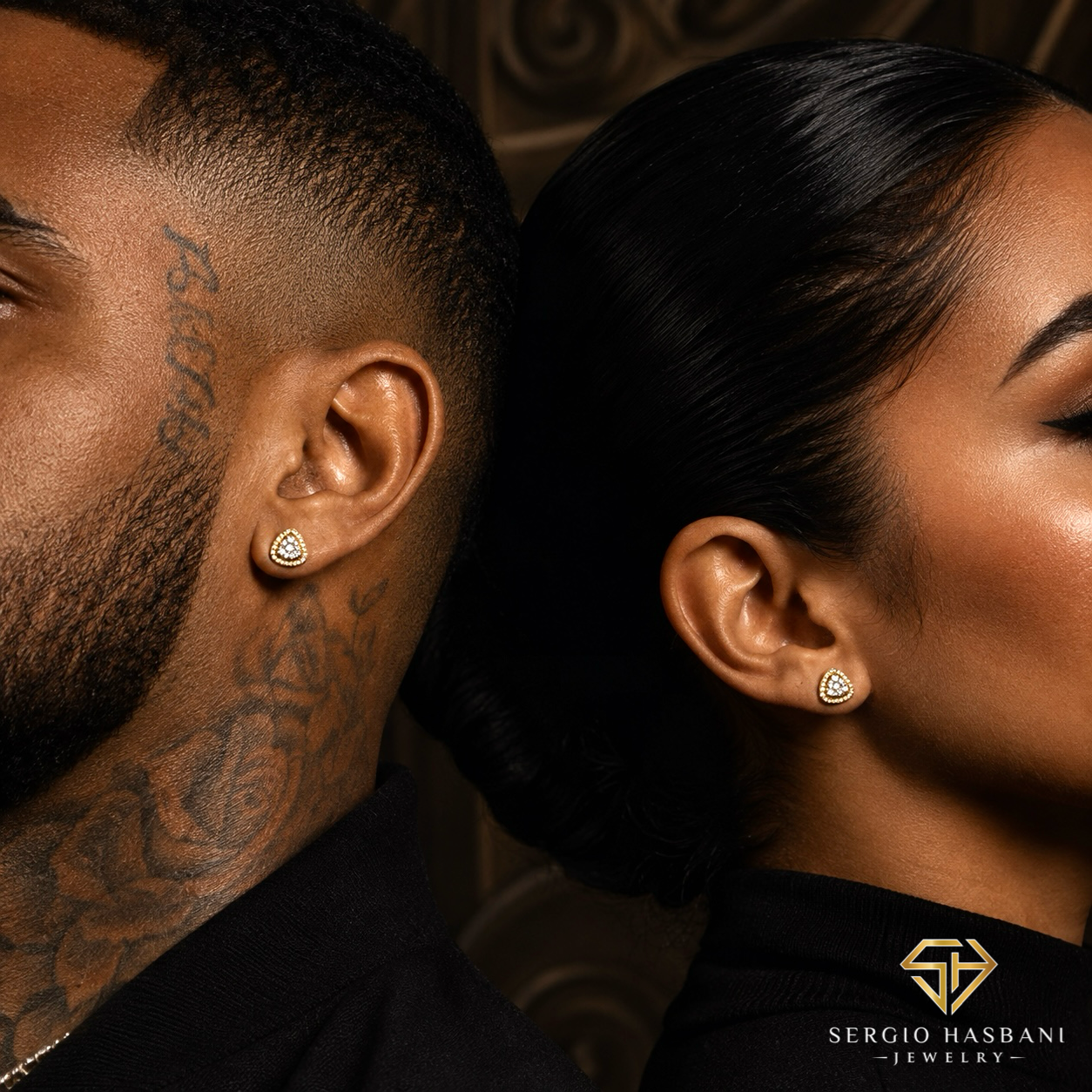10K TRILLI Diamond Earrings