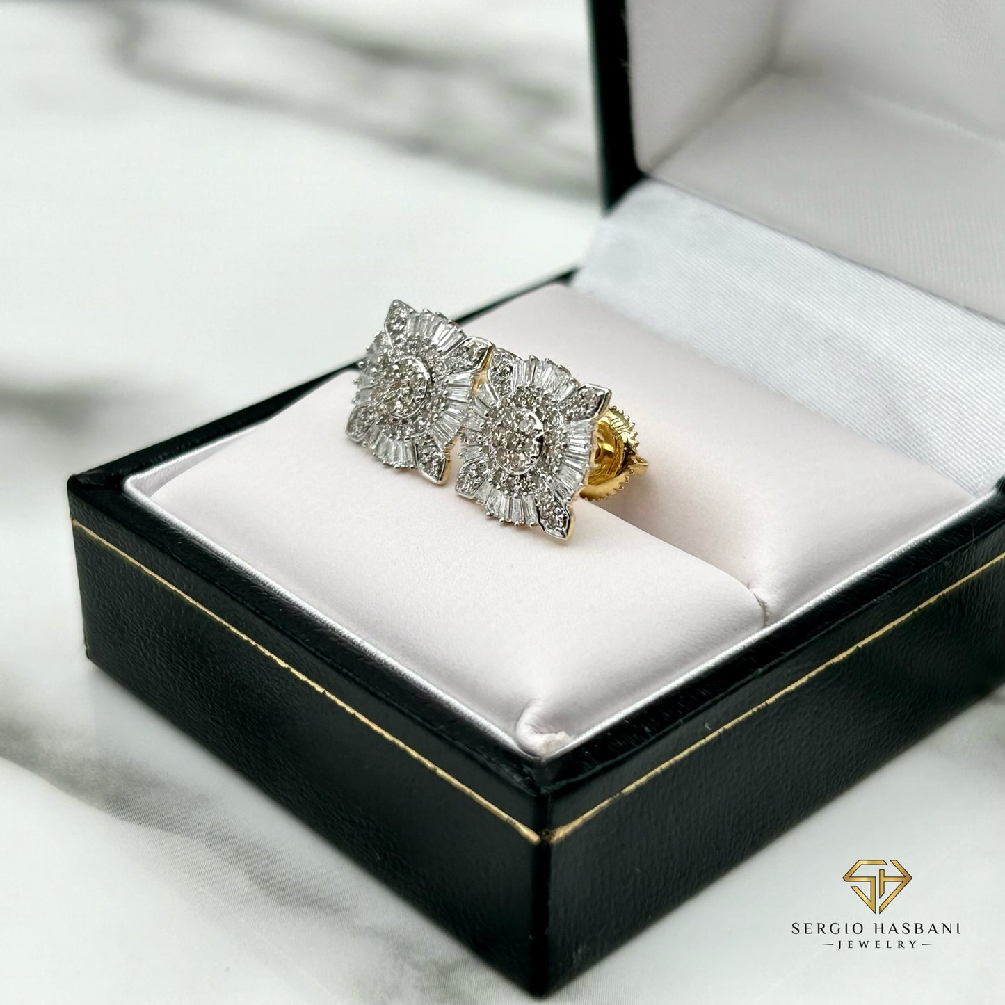 10K XANOS Diamond Earrings