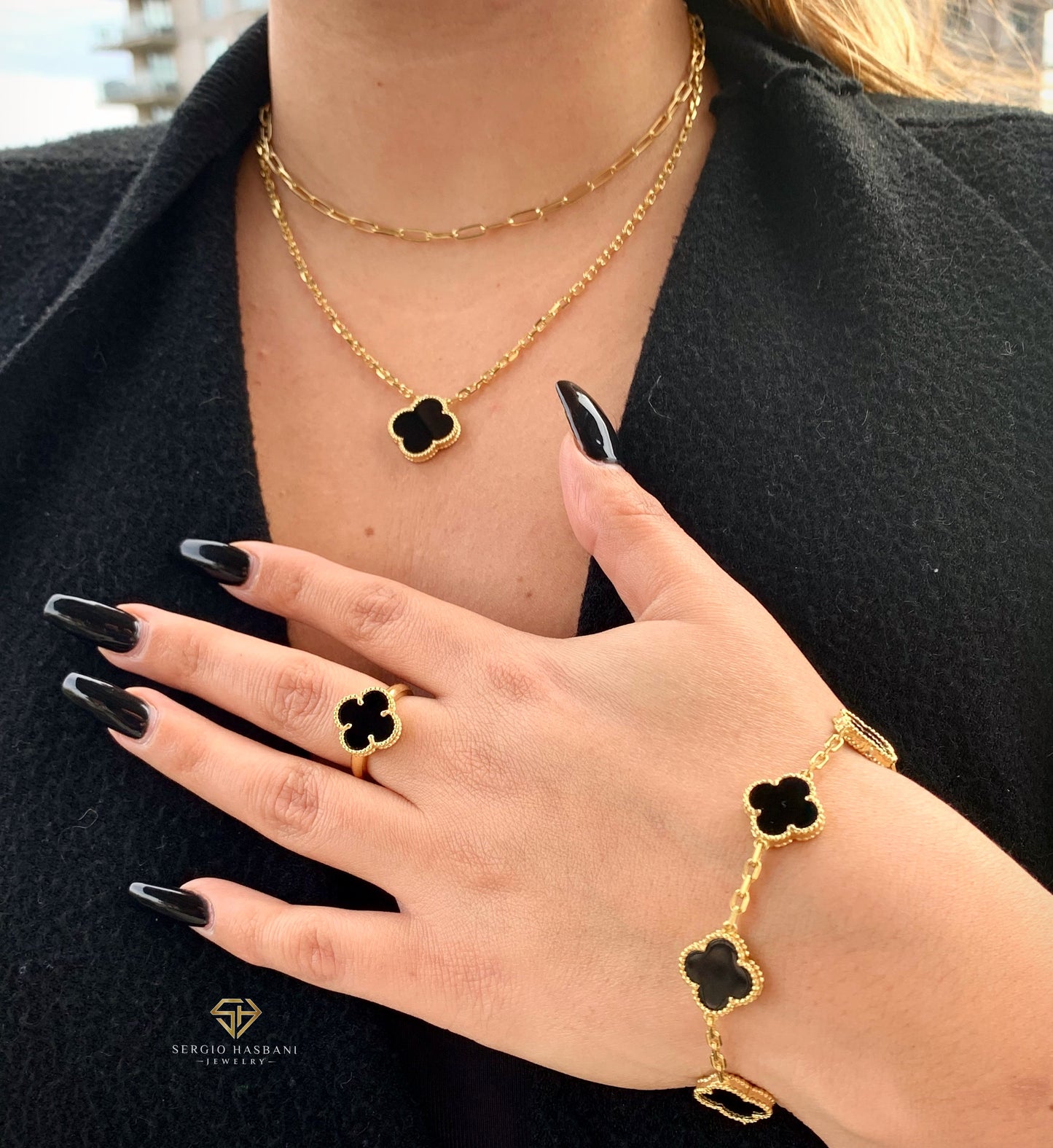 10K CLOVER Ring