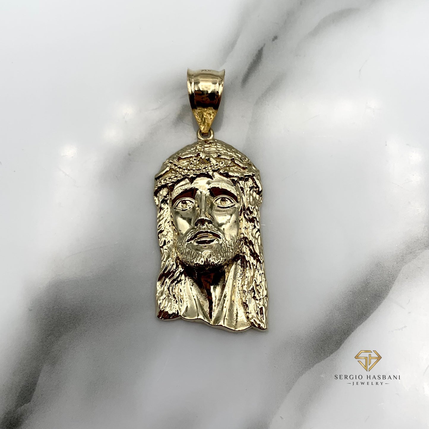 10K JESUS Pendant