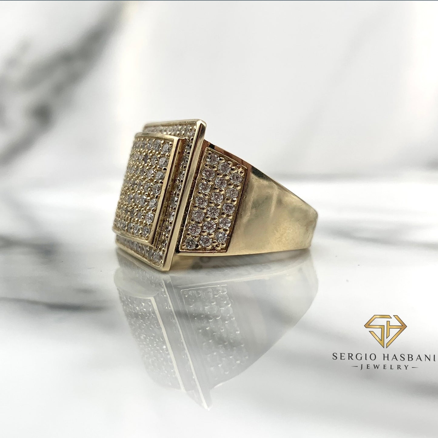 10K KASSO Diamond Ring