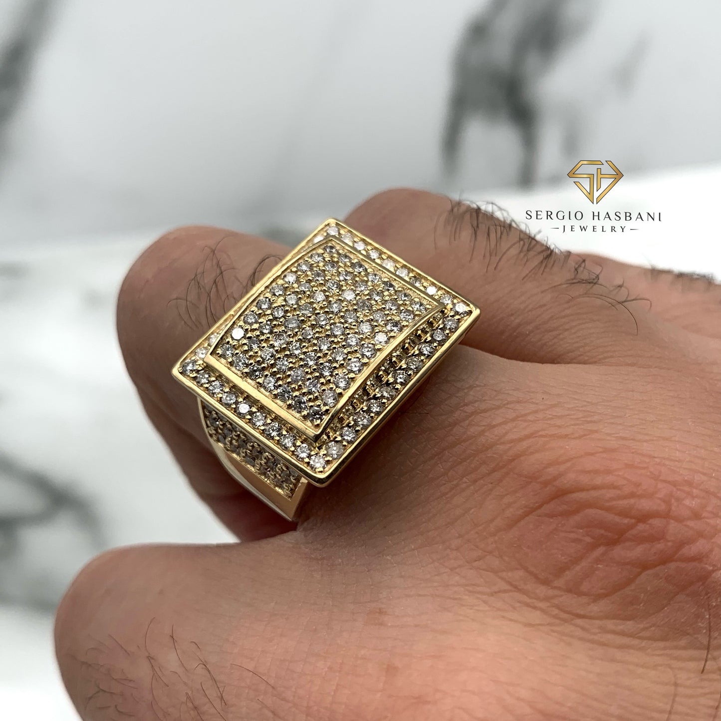 10K KASSO Diamond Ring