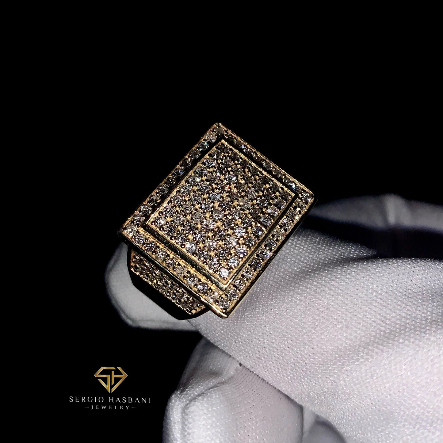 10K KASSO Diamond Ring